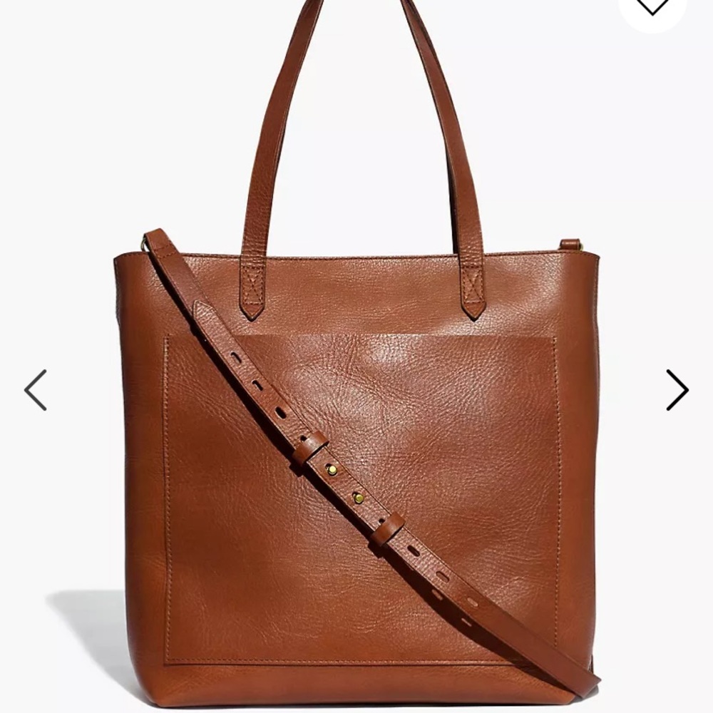 Madewell Medium Zip Top Transport Tote